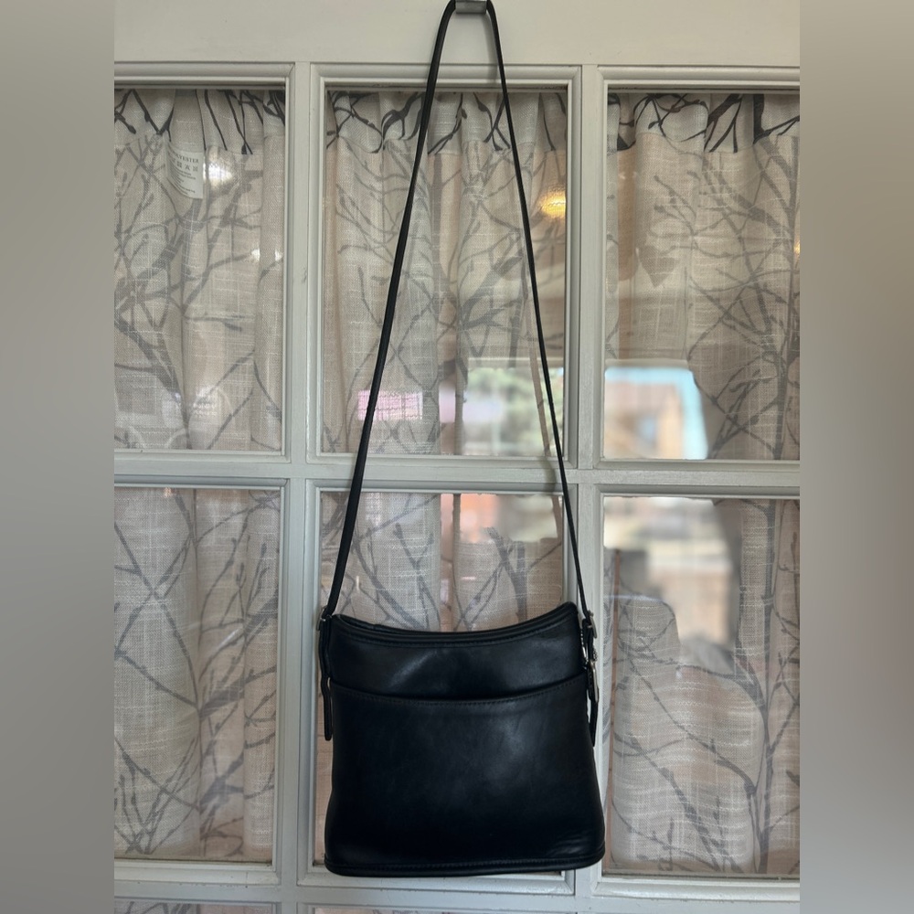 1999 American Made Coach Mambo Black Crossbody Bag